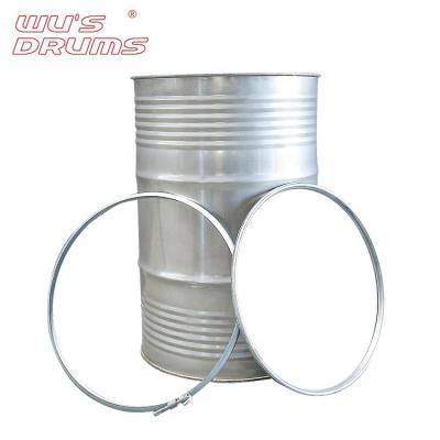 China Storage Or Transport 200L Eco-Friendly Reusable Drawing Polish 55 Gallon Galvanized Lube Oil Drum for sale