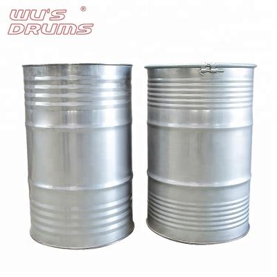 China Gasoline WS Open Head Galvanized 10 Gallon Steel Metal Drums For Sale for sale