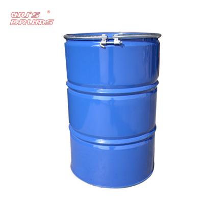 China High quality 200 liter empty used steel metal gasoline drum with painting for sale