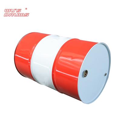 China Paint Standard 208L International Steel Paint Metal Motor Oil Barrel Drum for sale