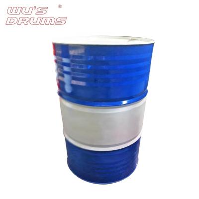 China Stainless barrels 210litres, metal barrel 55gallon empty gasoline tight head for sale