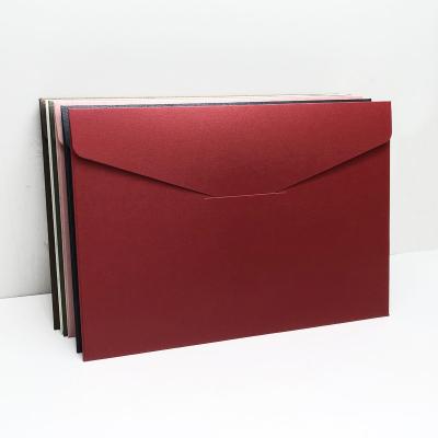 China Gift Envelope Envelope Printed LOGO Pearl Paper Colorful Printing Envelope for sale