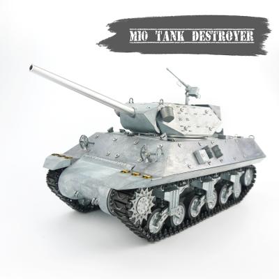 China Toy Scale 1:16 M10 Diecast Tank Destroyer Customized Painted & Comfiguration RC Toy Tank Model High Quality Military Tank for sale