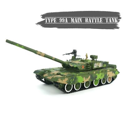 China Toy High Quality 99A Scale 1:16 Scale Army Tank Model Electric RC Diecast Military Tank Customized Paint & Model Full-option Kits for sale