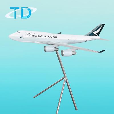 China China Cathay Pacific Large 120cm B747-400 1/60 Cargo Size Airplane Model for sale