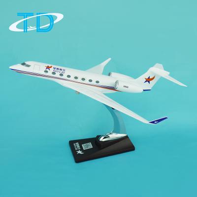 China Astro Artificial Air 1/100 Scale Model Commercial Aircraft Jet Gulfstream G650 Resin Model for sale