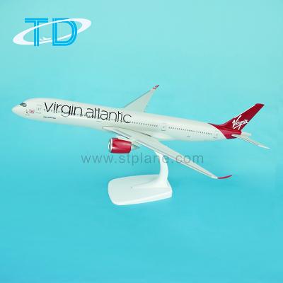 China Artificial Virgin Atlantic A350-1000 Scale 1:200 37cm Miniatures Aviation for sale