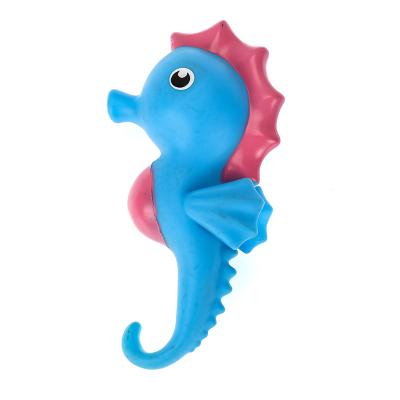 China Europe Cute Seahorse Ornaments Cute Cartoon Animal Plastic Crafts Garden Ornament Diy Home Decor for sale