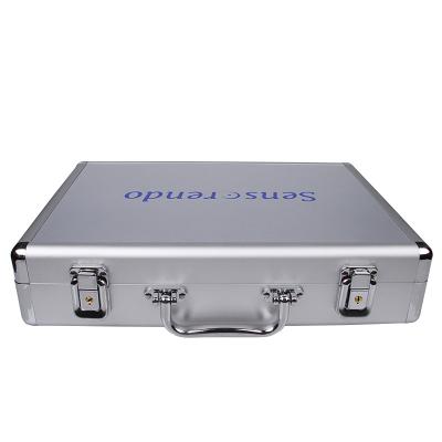 China Factory Logo Size Fashionable Color Customized Men Carry Case Portable Display Aluminum Storage Box For Medical Equipment for sale