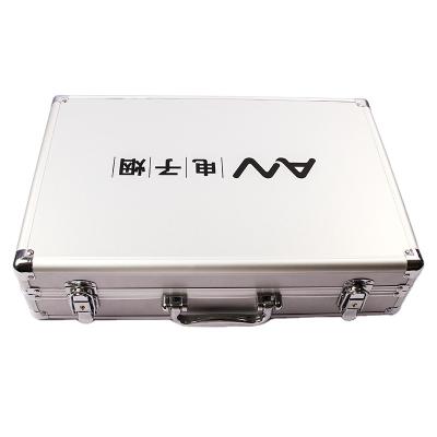 China Factory Price Fashionable High Quality Large Stock Silver Aluminum Tool Case With Small 