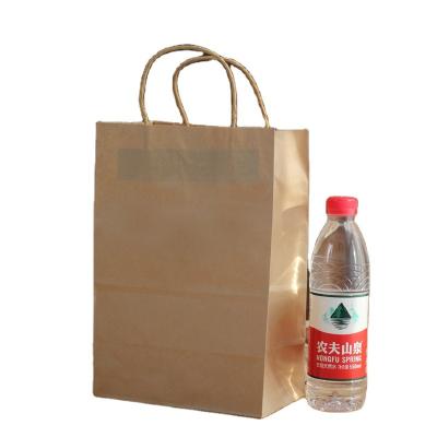 China Gift & Craft Factory Wholesale Brown Paper Bag Equipment For The Production Of Paper Bags Open Paper Bag With Logo for sale