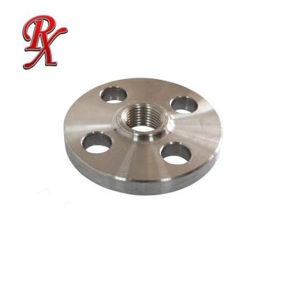 China Home Appliance Equipment Custom High Quality Cast Iron Or Carbon Steel Threaded Flange for sale