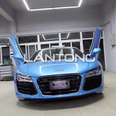 China Steel The Second Generation Upgrade Lambo Door Kit Scissor Door For Audi R8 for sale