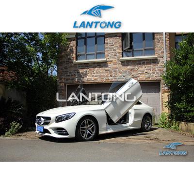 China Steel #LANTONG Lambo Doors# Welding No No Drilling Bolts On Lambo Door Kit For S Class for sale