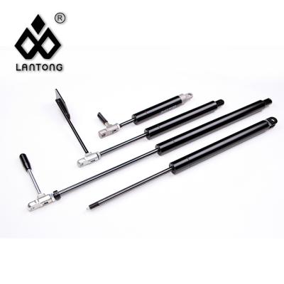 China LANTONG Lockable Cylinder Self Lock Gas Spring Damper Nitrogen Damper for sale