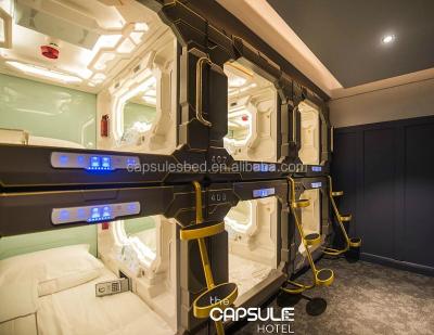 China 2019 Hot Item Japan Capsule Bed Space Pods China Factory Capsule Hotel Sleep Bed Multi Functional Bunk Bed for sale