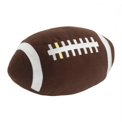 China Cheap Fashion Battery Operated Toy Hot Sale Fashion Rugby Plush Toy Soft Stuffed Plush Pillow Rugby Shape Hand Warmer for sale