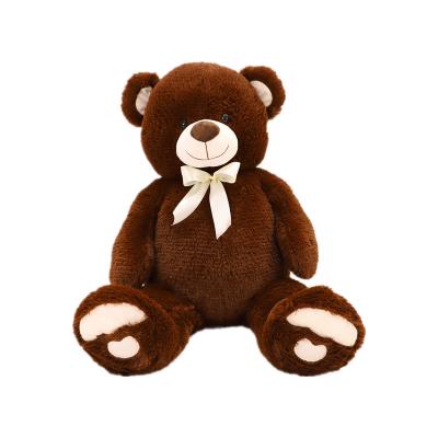 China Factory direct sale custom plush toy Teddy Bear fashion Brown bear big plush toy wholesale cute soft plush cartoon newest 100cm for sale