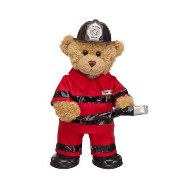 China Wholesale Promotion Gift Plush Toy Firefighters Custom Cute Soft Teddy Bear, China Plush Toy Teddy Bear Export for sale