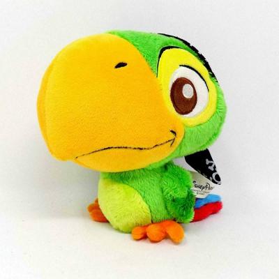 China Custom Cuddly Soft Stuffed Plush Toy Custom 6 Inch Parrot Mascot Stuffed Animals Plushies Toy Pirates Birds For Kids for sale