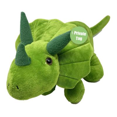 China Cute Realistic Green Soft Cuddly Plush Toy King Plushies Kids Realistic Green Soft Cuddly Toy Custom Mascot Dino Mascot Dino Plush Dinosaur for sale