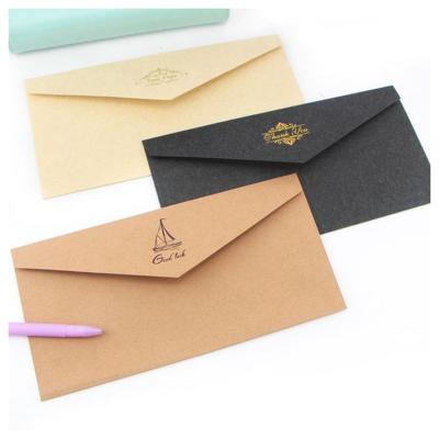 China paper & Hot Cardboard Gold Paper Envelope Wedding Invitation Card Packaging Invitation Envelope Custom for sale