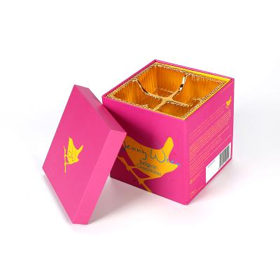 China Recycled Materials Wholesale Price Outstanding Quality Glossy Lamination Rectangle Gift Boxes for sale