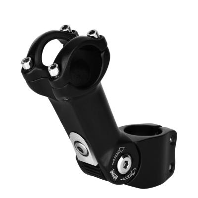 China Matte Black Mountain Ultra Light Aluminum Alloy Bike Stem Professional Manufacturer ST04 for sale