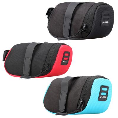 China Saddle Bag Bicycle Under Seat Pocket Bike Cycling Accessories Stuck Pack Waterproof Bicycle Bag 16*8*7cm for sale