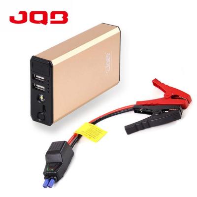 China Polymar Factory Supply JQB 7500mAh 400A 12V Car Battery Fireproof Removable Aluminum Lithium Charger Jump Starter for sale