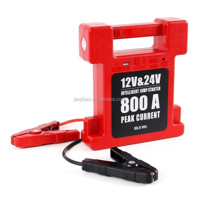 China Emergency tools 24000mah 24v multifunctional car booster lithium battery jump starter 240*210*58 mm for sale