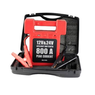 China JQB 24000mAh 12V/24V Car Jump Starter Car Emergency Start Power Vehicle Jumper Tool for sale