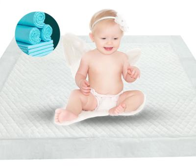 China Eco-Friendly Disposable Bamboo Waterproof Baby Diaper Mat Absorbent Underpad Printed Changing Urine Pad For Baby for sale