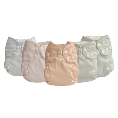 China Free Sample Printed Cloth Diaper And Bamboo Diaper, Washable, Baby Cloth Diaper With 2 Insert for sale