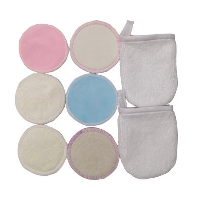 China 2019 Hot Selling Eco-friendly Bamboo Charcoal High Absorbency Super Soft Reusable Make Up Bamboo Pad for sale