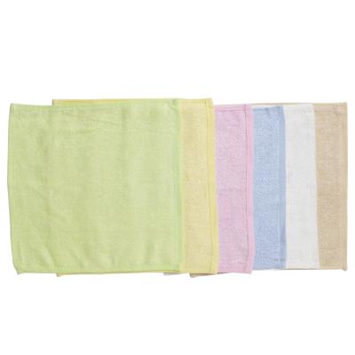 China Six Color Eco Friendly QUICK DRY Single Layer Reusable Washable Bamboo Towels For Whole Family Use for sale