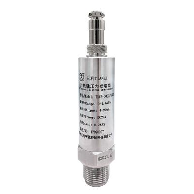 China Material 304 S.S. Shell Isolation Diaphragm 316L S.S. TianXiang TXYS High Precision Compact Pressure Transmitter Aviation Plug Pressure Transmitter -0.1~160Mpa for sale