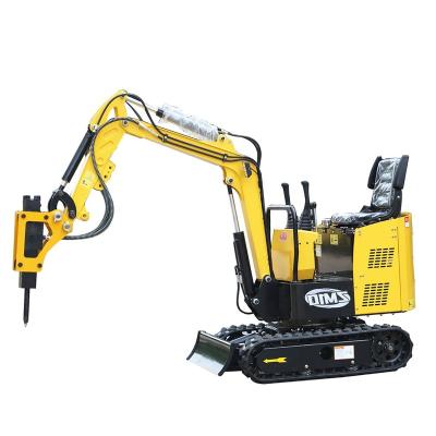 China Hotels Mini Digger Landscaping Household Farmyard Cheap Micro 1.2 Ton Micro 1.7 Ton Mini Excavator For Sale From China for sale