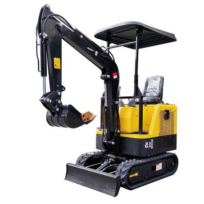 China Multi Excavating 1500kg 0.8-2 Ton Household Digger Optional Attachments Cheap Function Mini Excavator for Hotels for sale