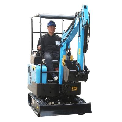 China Hotels Crawler Mini Digger Digging Trenches Road Breaking Excavator Micro Construction Crushing Excavator for sale