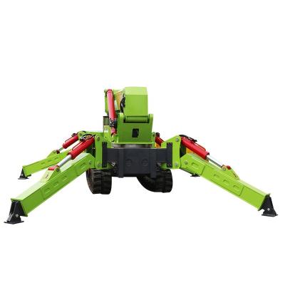 China Other Manual Remote Control Foldable Building Crawler Spider Go Into Elevator Crane Construction Lifting Spider Cranes for sale