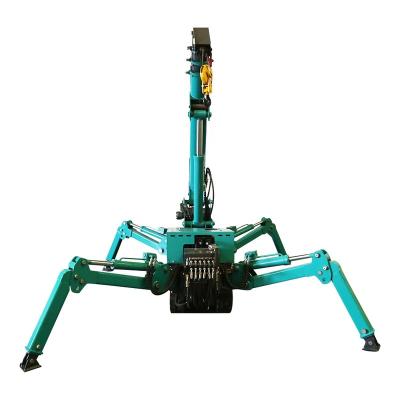 China Other Indoor Operation Micro Crawler Crane Working In Narrow Space Oil Roof Spider Electric Dual Function Construction Crane for sale