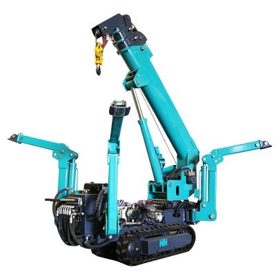 China Other Indoor Glass Spider Crane Crawler Jib Glass Crane Construction Machinery Mini Cranes Engineering Machine Mini Spider From China for sale