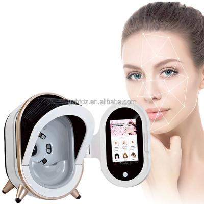 China 2021 Hot Sale Metal Blue Technology Anti Acne Analysis Power Aqua Dermabrasion Beauty Facial Machine for sale