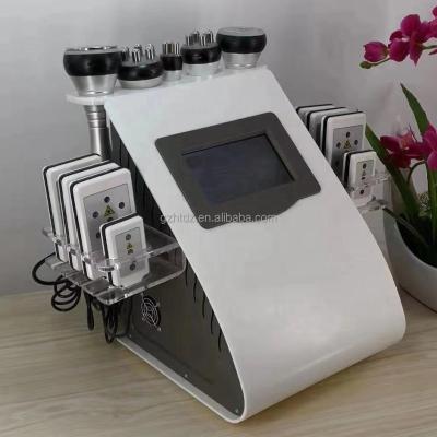 China Weight Loss Vacuum Cavitation Lipo System Cavitation Machine RF Vacuum Slimming Machine for sale