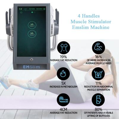 China Weight Loss Low Price Manufacturer Beauty Products High Operate EMS Electromagnetic Machine For Fat Reduce for sale