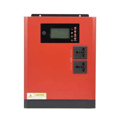 China 1200va 2400va dc to ac pure sine wave off grid hybrid solar inverter voltronic inverter 282x221x73mm for sale