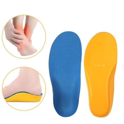 China Baby Arch Correction Protector Flat Foot Arch Support Height Insole Insoles Children Shoe Inners for sale