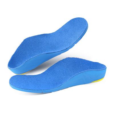 China Flat Insole Arch Support Foot Correction Insole Children Shoe Inner Kids For Inversion for sale