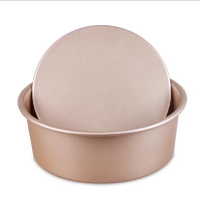 China Durable Aluminum Alloy Light Weighted Nonstick Round Pizza Food Grade Food Grade Kitchen Liner Tray Cake Pizza Baking Pans for sale